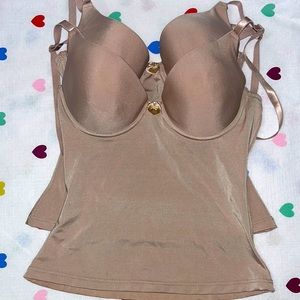 Bras with tank top a set at 2
